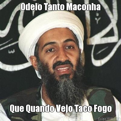 Odeio Tanto Maconha Que Quando Vejo Taco Fogo