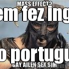 quem fez ingles n�o portugues
