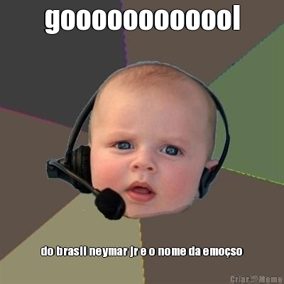 goooooooooool do brasil neymar jr e o nome da emo�so