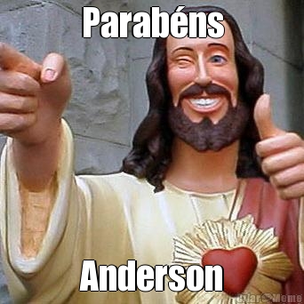 Parab�ns Anderson