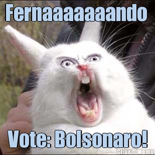 Fernaaaaaaando  Vote: Bolsonaro!