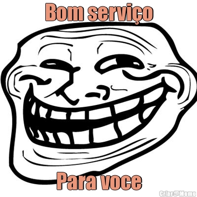 Bom servi�o Para voce