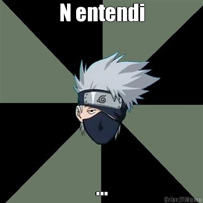 N entendi ...