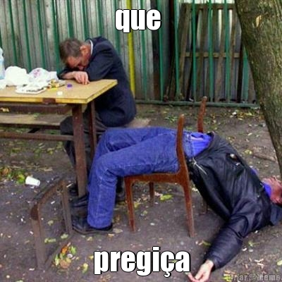 que  pregi�a