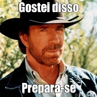 Gostei disso Prepara-se