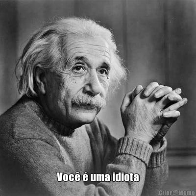  Voc� � uma idiota