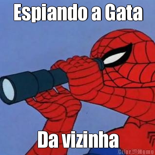 Espiando a Gata Da vizinha
