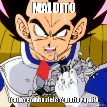 MALDITO O auto combo dele � muito rapido