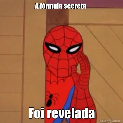 A f�rmula secreta  Foi revelada