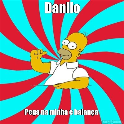 Danilo Pega na minha e balan�a 