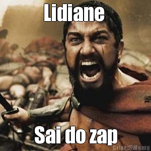 Lidiane  Sai do zap