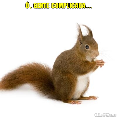 � ,  GENTE  COMPLICADA . . . 