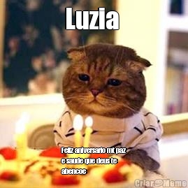 Luzia  Feliz aniversario mt paz
e saude que deus te
abencoe 