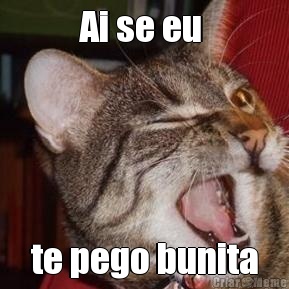 Ai se eu  te pego bunita