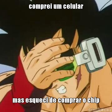 comprei um celular mas esqueci de comprar o chip