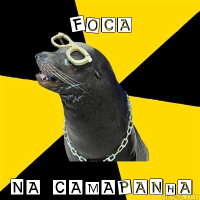 FOCA NA CAMAPANHA