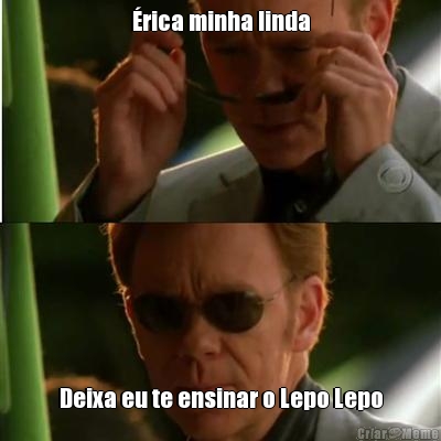 �rica minha linda Deixa eu te ensinar o Lepo Lepo