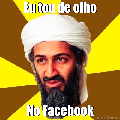 Eu tou de olho No Facebook