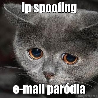 ip spoofing e-mail par�dia