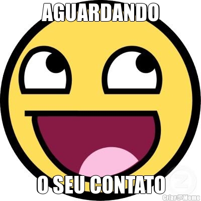 AGUARDANDO O SEU CONTATO
