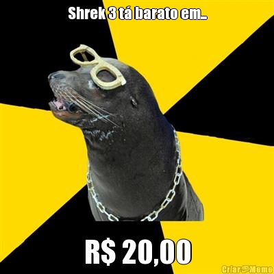 Shrek 3 t� barato em... R$ 20,00
