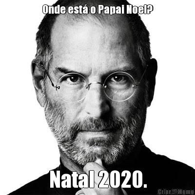 Onde est� o Papai Noel? Natal 2020.