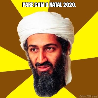 PARE COM O NATAL 2020. 