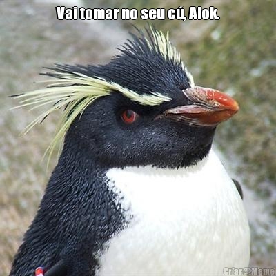 Vai tomar no seu c�, Alok. 