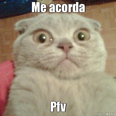 Me acorda Pfv