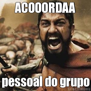 ACOOORDAA pessoal do grupo
