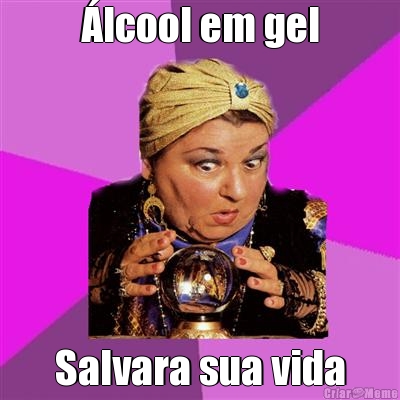 �lcool em gel Salvara sua vida