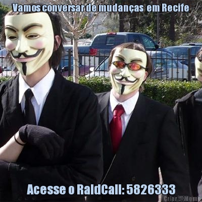 Vamos conversar de mudan�as  em Recife Acesse o RaidCall: 5826333