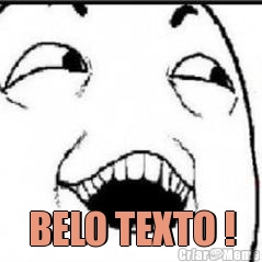  BELO TEXTO !