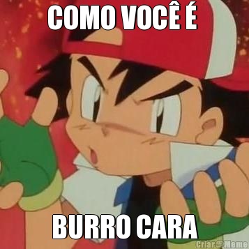 COMO VOC� �  BURRO CARA