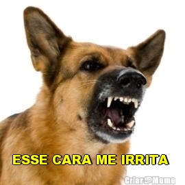  ESSE CARA ME IRRITA 
