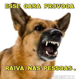 ESSE  CARA  PROVOCA  RAIVA  NAS  PESSOAS .