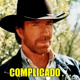  COMPLICADO . . .