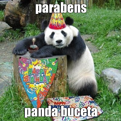 parabens panda buceta