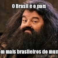 O Brasil � o pa�s Com mais brasileiros do mundo
