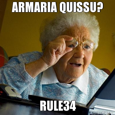 ARMARIA QUISSU? RULE34