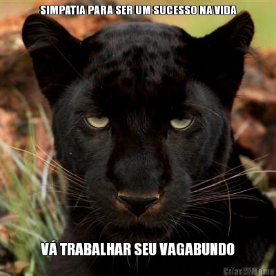 SIMPATIA PARA SER UM SUCESSO NA VIDA V� TRABALHAR SEU VAGABUNDO