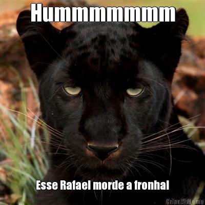 Hummmmmmm Esse Rafael morde a fronha!