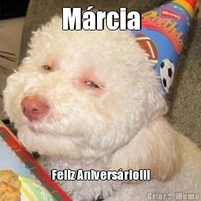 M�rcia Feliz Anivers�rio!!!