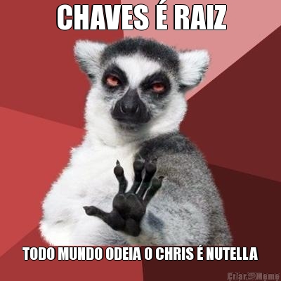 CHAVES � RAIZ TODO MUNDO ODEIA O CHRIS � NUTELLA