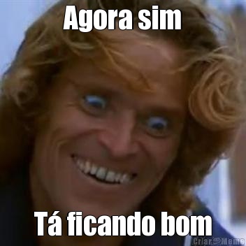Agora sim T� ficando bom