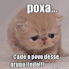        poxa...    Cad� o povo desse
grupo lindo!!!
