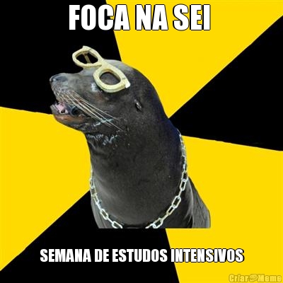 FOCA NA SEI  SEMANA DE ESTUDOS INTENSIVOS