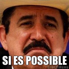  SI ES POSSIBLE