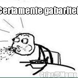 Certamente gabaritei! 