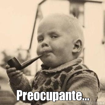 Preocupante...